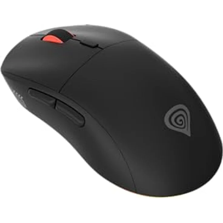Genesis Gaming Maus Zircon XIII Custom kabellos Schwarz, 11,5 x 5,5 x 18 cm – Bild 2