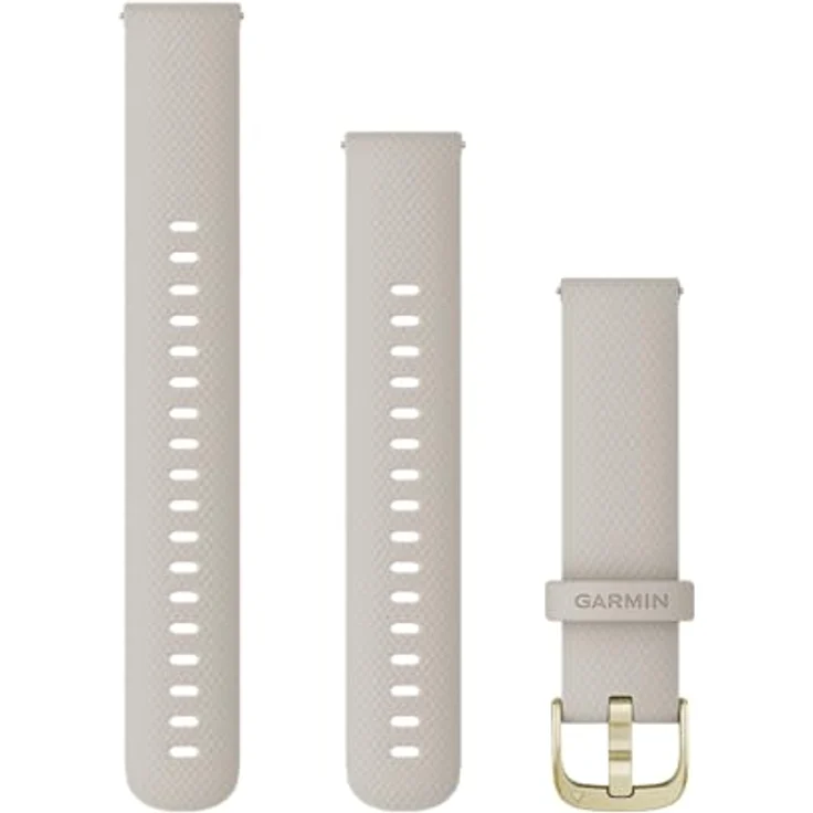 Garmin Schnellwechsel Armband (18 mm, Silikon), Uhrenarmband, Braun – Bild 2