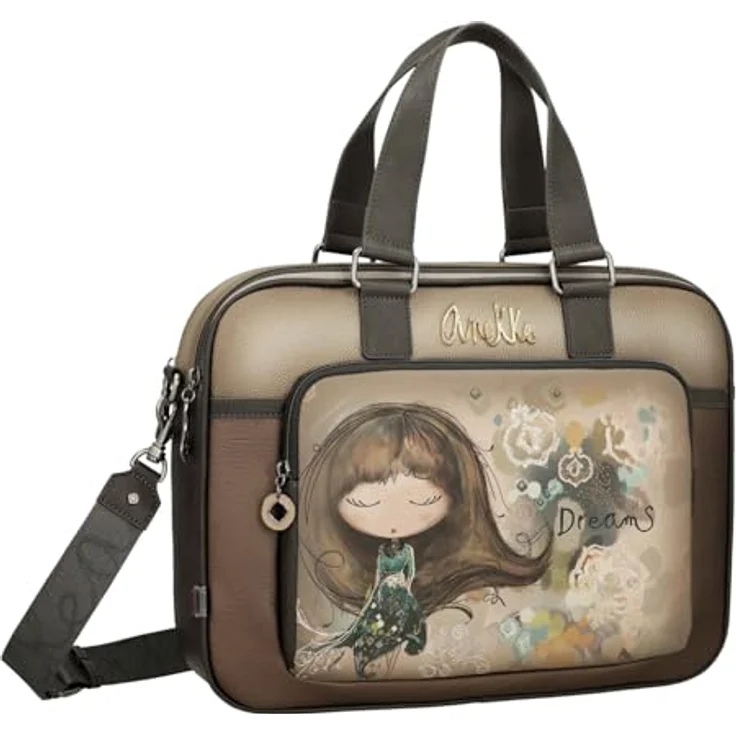 Anekke Real Aktentasche 39 cm, Laptopfach für 16.14" Notebooks, Mehrfarbig – Bild 2