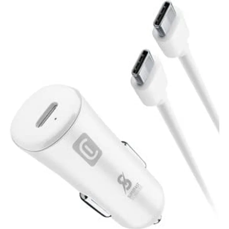 Super Fast Car Power Kit 25W - USB-C to USB-C - Samsung