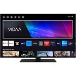 Telefunken Fernseher 40 Zoll Smart TV VIDAA XF40VP750M - Full HD Fernseher, HDR TV mit integriertem Triple-Tuner, LED TV schwarz