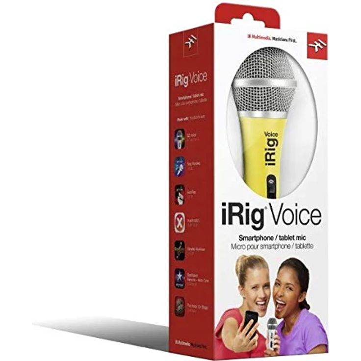 IK Multimedia 03-90042-4 iRig Voice Mikrofon für iOS-Android gelb – Bild 3