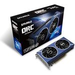 Sparkle Intel Arc A580 ORC OC Edition, 8 GB GDDR6, ThermalSync, zerrissene Kühlung, Axiallüfter, Metall-Rückplatte, SA580C-8GOC