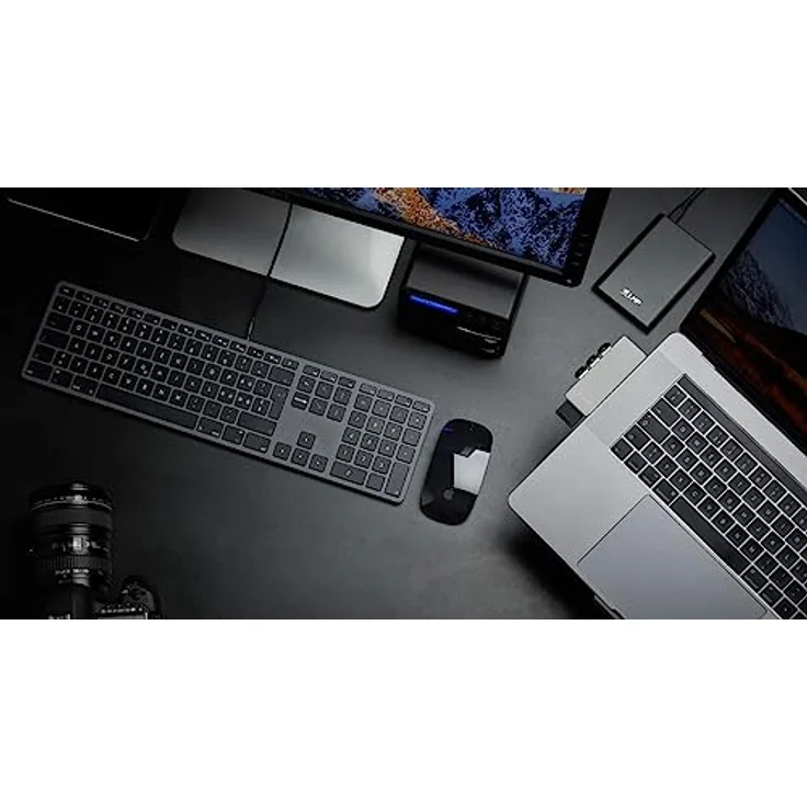 LMP USB numerische Tastatur KB-1243 Space Grau - Layout italienisch – Bild 5