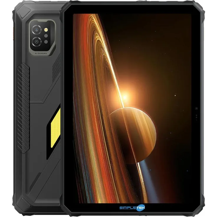 Blackview Active 7, Robustes Tablet mit 6GB RAM, 128GB Speicher, IP68/IP69K Zertifizierung, schwarz