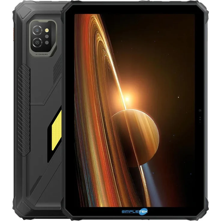 Blackview Active 7, Robustes Tablet mit 6GB RAM, 128GB Speicher, IP68/IP69K Zertifizierung, schwarz