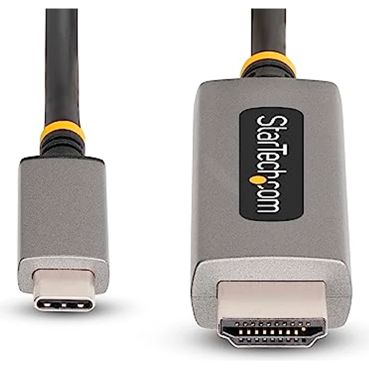 StarTech.com 2 m USB-C auf HDMI Kabel, 8K 60Hz, HDR10, HDMI 2.1 Video Konverter, USB-C DP Alt Mode/USB4/Thunderbolt 3/4 kompatibel – Bild 5