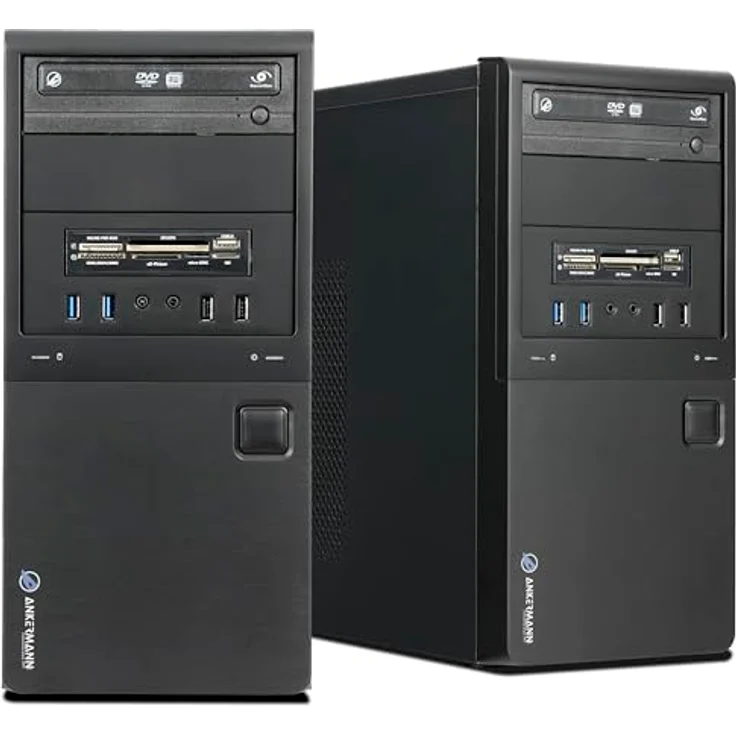 Ankermann Ankermann Linux Pro i7, Desktop-PC mit Intel Core i7-6700, 16GB RAM, 1TB NVMe SSD, Zorin OS, WLAN, Maus & Tastatur, OnlyOffice – Bild 4