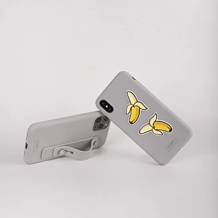 Holdit Silikonhülle iPhone 13 Pro (6,1”) - 0,8mm Ultra dünn Handyhülle Silikon - Trendy Slim Silicone case mit Voller Schutz (erhöhte Kante für Kameraschutz) - Taupe – Bild 4