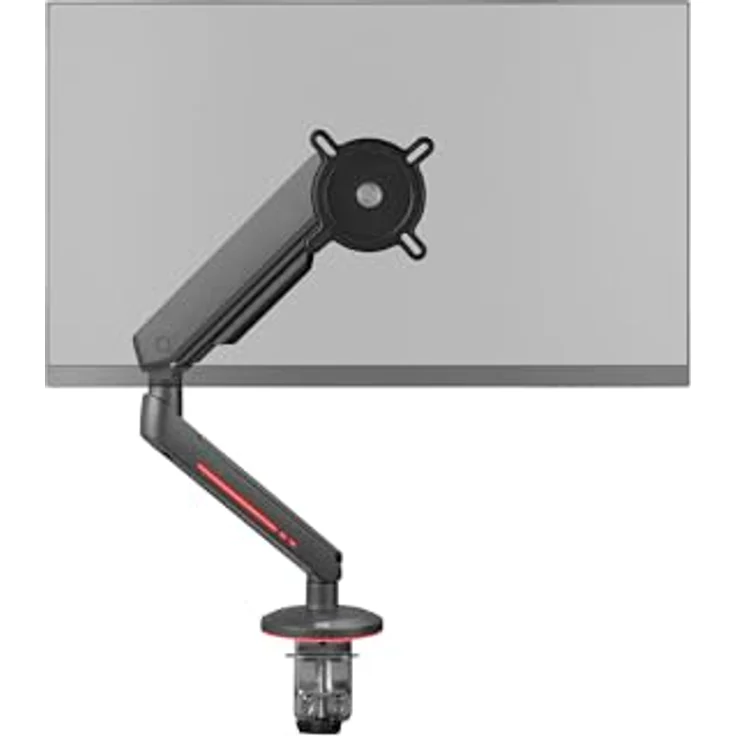 One for All Monitor Halterung Experience RGB Single, 360° drehbar und 180° schwenkbar für Monitore bis 45'', Schwarz – Bild 4