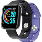 Celly TRAINERBEATVL Flieder Uhrenarmband - Smartwatch mit Fitnessfunktionen