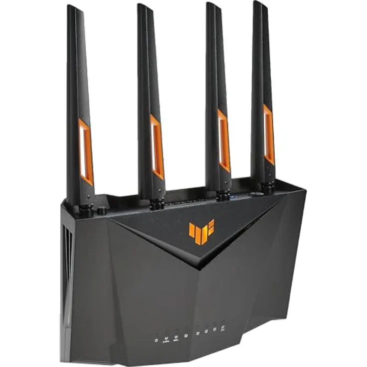ASUS TUF Gaming AX4200 Dual Band WiFi 6 Router mit mobilem Tethering, 2,5 Gbit/s Port, mobilem Spielmodus (Schwarz) – Bild 3