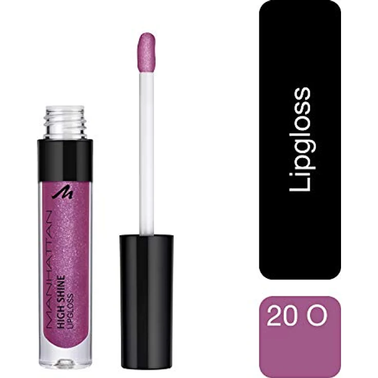 Manhattan High Shine Lipgloss, Glänzender Lipgloss für ein intensiv schimmerndes Finish auf den Lippen, In der Farbe 200 – Bild 2