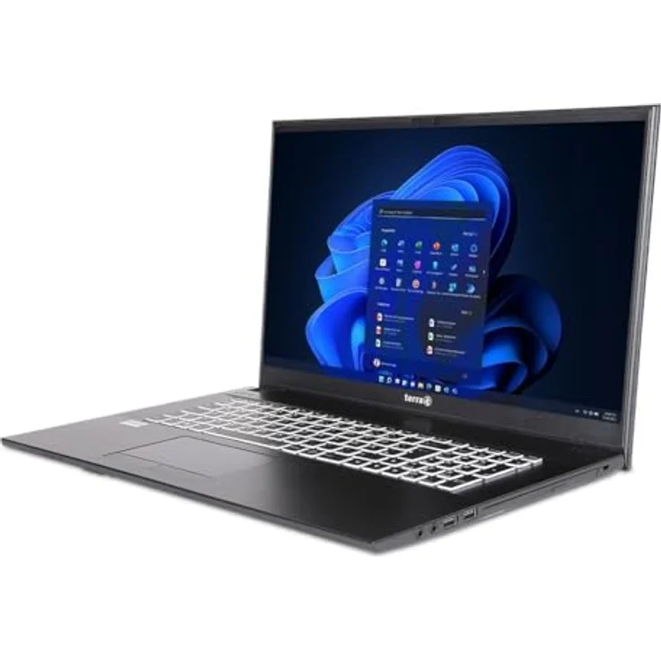 Terra Y MOBILE 1716R, Notebook mit Intel Core i3-1315U, 17,3" Full HD, 8 GB RAM, 500 GB SSD, grau – Bild 8
