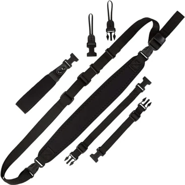 OP-TECH USA 1001001 Super Classic Combo Kameragurt-Set, Schwarz, Einzeln, schwarz – Bild 2