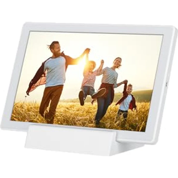 Rollei Smart Frame WiFi 106, Digitaler Bilderrahmen 10,1 Zoll mit 800 x 1280 Pixel, Weiß, 8 GB Speicher für bis zu 7.000 Fotos – Bild 2