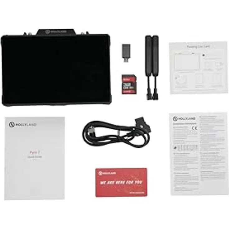 Hollyland Pyro 7 7" Wireless Transceiving Monitor mit 32G-SD-Karte, 400m Reichweite und 60 ms Latenz – Bild 1