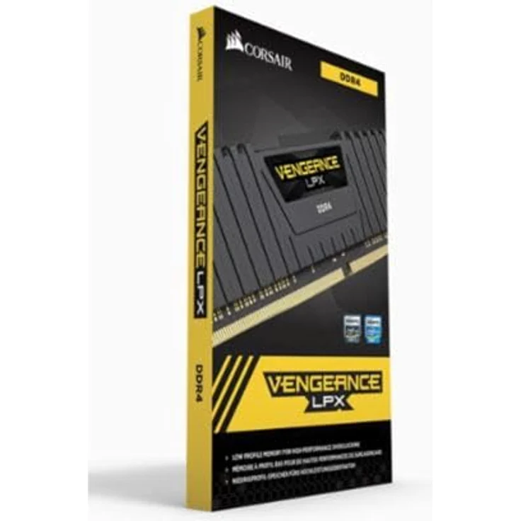 Corsair Vengeance LPX 8GB (2x4GB) DDR4 2400MHz C16 XMP 2.0 High Performance Desktop Arbeitsspeicher, Schwarz - Preisvergleich – Bild 4