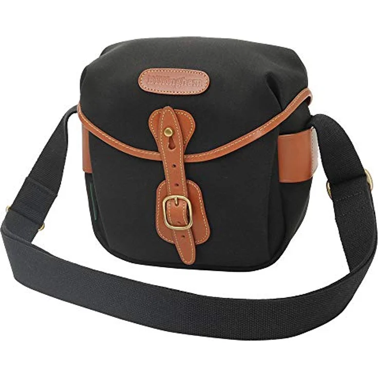 Billingham BC EXTRAHADS Canvas Hadley Digitalkameratasche Schwarz - Hellbraun – Bild 3