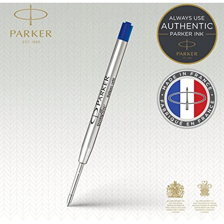 Parker QUINKflow blau Ballpen Refill M Minen – Bild 2
