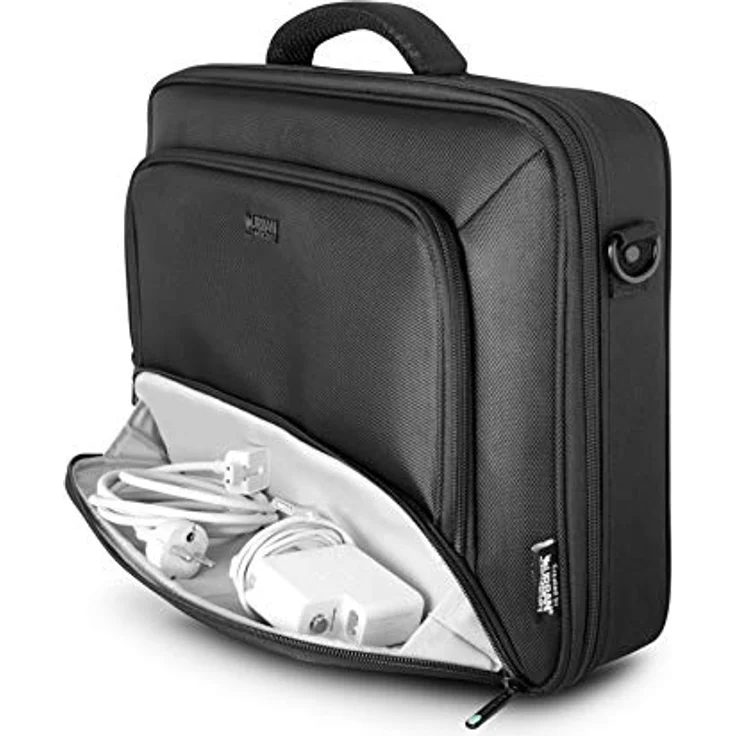 Urban Factory Mixee, Notebooktasche für Laptops bis 17,3 Zoll, Schwarz, wasserabweisend mitTablet-Fach und Organizer – Bild 4