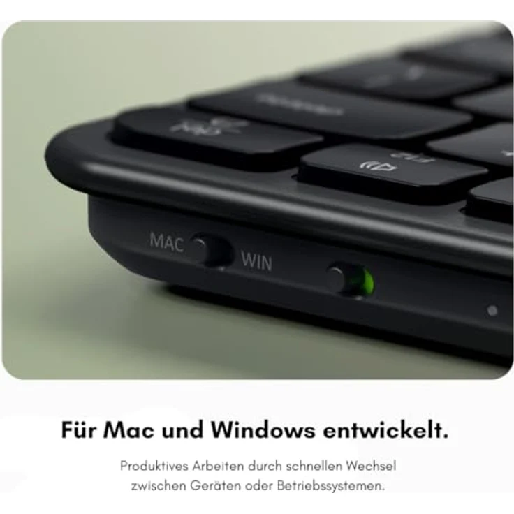 Satechi Slim EX3 Bluetooth Tastatur, kabellose QWERTZ-Tastatur mit integrierten Ziffernblock und 4-in-1-Konnektivität – Bild 5