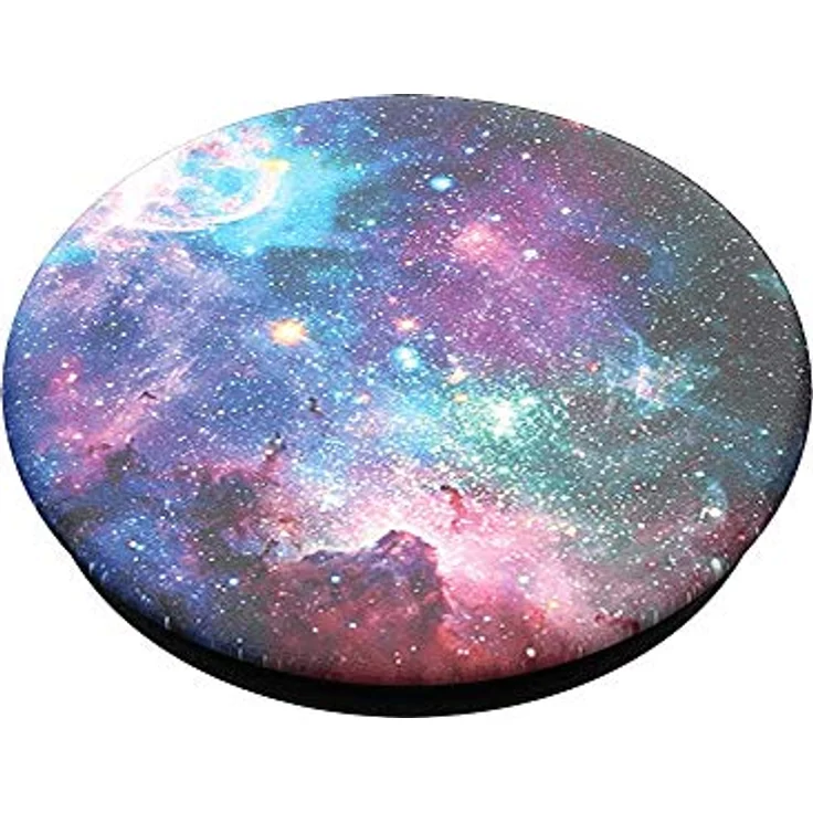 PopSockets PopGrip - Ausziehbarer Sockel und Griff für Smartphones und Tablets mit einem Austauschbarem Top - Blue Nebula – Bild 3