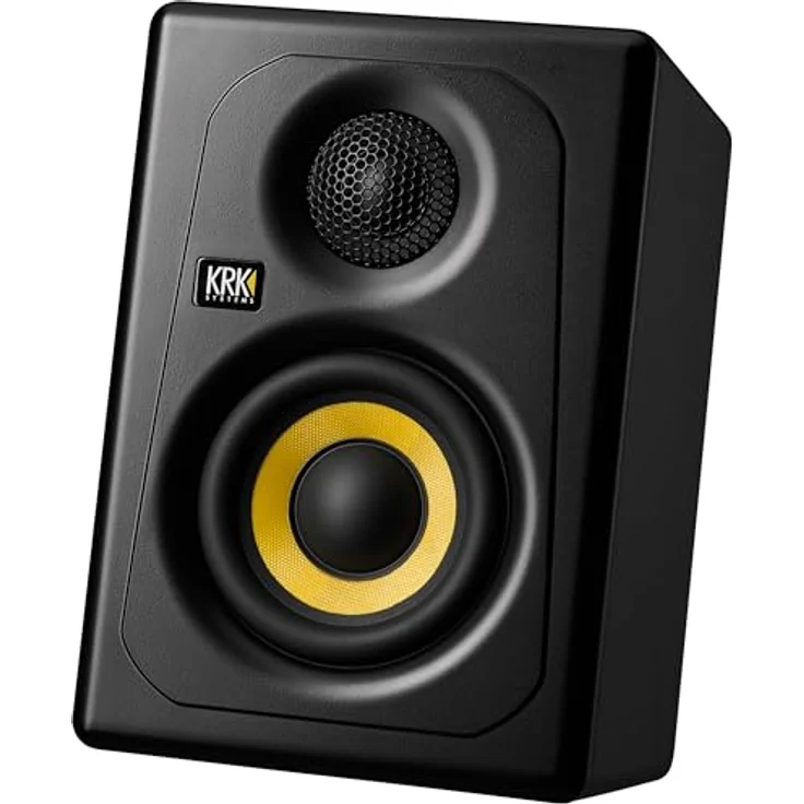 KRK Kreate 3, Aktive Studio-Monitore (Paar) mit 2-Wege-Bassreflex, 65 Watt Gesamtleistung, Bluetooth 5.3, 3,5 Zoll Tieftöner, Schwarz – Bild 4