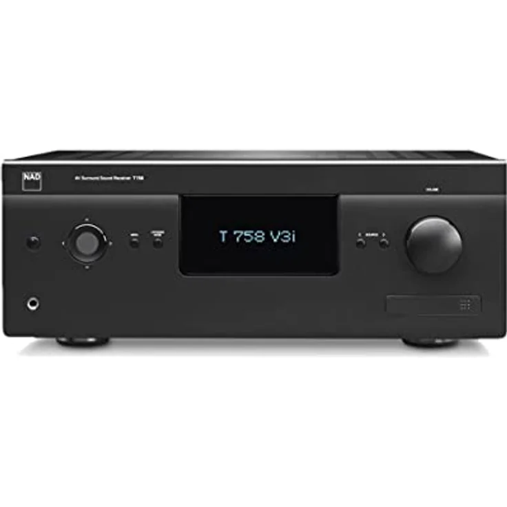 NAD T758 V3i AV Receiver, grafit, 7.1 Kanal, Dolby Atmos, Hochleistungsverstärkung – Bild 2