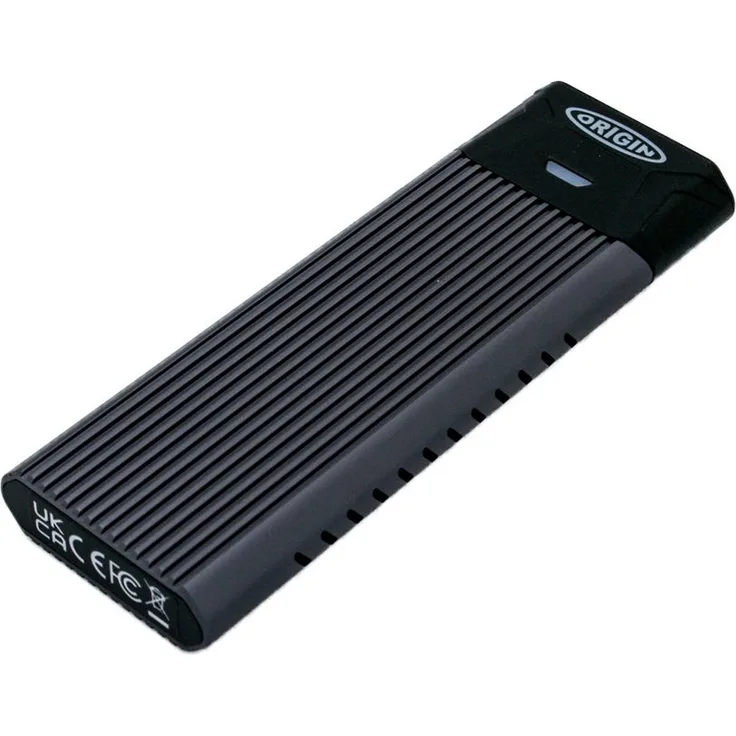Origin SSD-Festplatte OS-EUCM2/NVME-SATA, 512 GB, Lesegeschwindigkeit 3200 MB/s, Schreibgeschwindigkeit 2300 MB/s, schwarz, USB Type-A / Type-C, USB 3.2 Gen 1