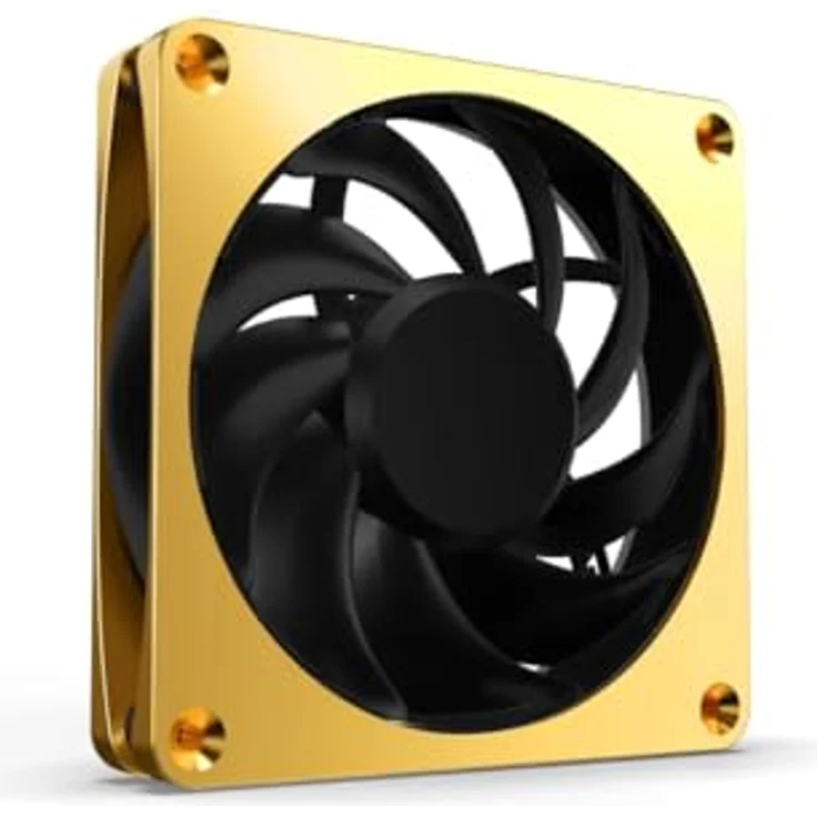 Alphacool Apex Stealth Metall (120 mm, 1 x), PC Lüfter, Gold – Bild 1