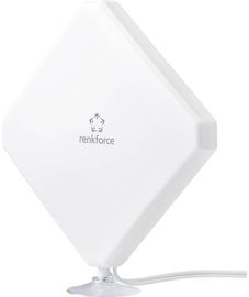 Renkforce Dual Antenne, LTE, UMTS & GSM, alle Netze Mobilfunkantenne, Weiß