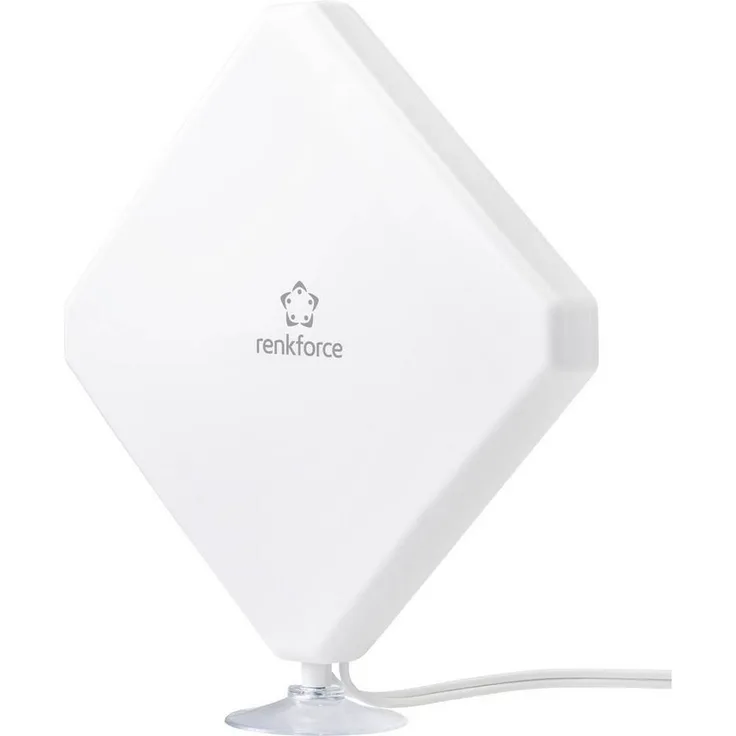 Renkforce Dual Antenne, LTE, UMTS & GSM, alle Netze Mobilfunkantenne, Weiß