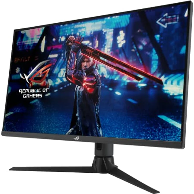 ASUS ROG Strix XG32AQ Gaming Monitor - 32 Zoll, WQHD, 175 Hz, 1ms GtG, Freesync Premium Pro & G-Sync, DisplayHDR 600, Fast IPS Panel, ergonomisch - Schwarz – Bild 1