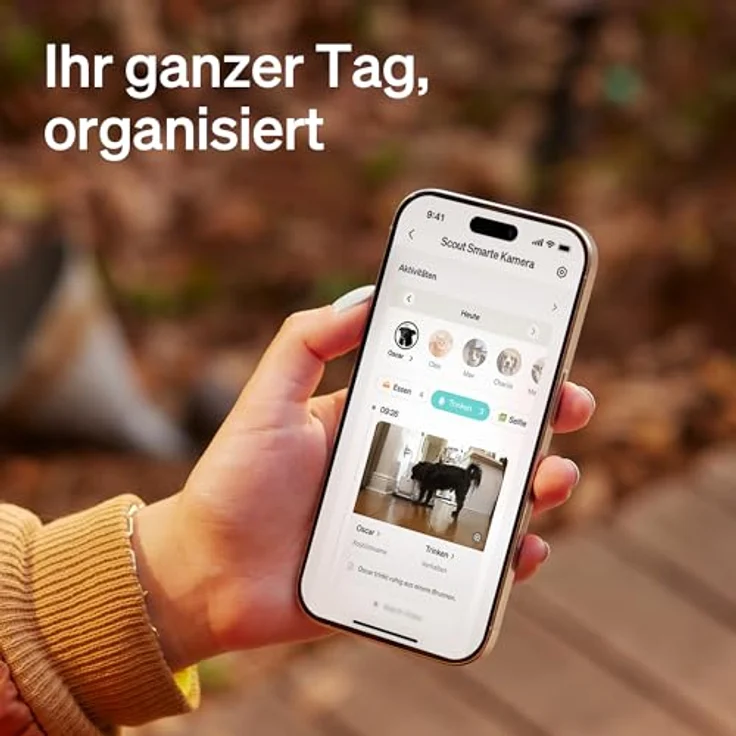 PETLIBRO Scout Haustierkamera, 360° HD Hundkamera mit App, KI-gesteuert, Multi-Tiererkennung, Aktivitäts-Tracking, Farb-Nachtsicht 1080p – Bild 4