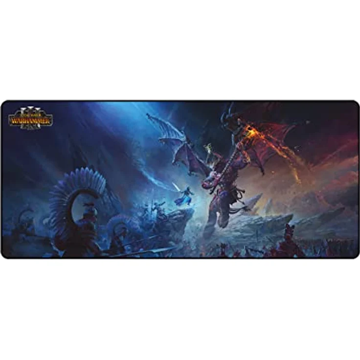 SEGA Total War: Warhammer 3 Mousepad (Amazon exklusiv), 80 x 35 cm, glatte Oberfläche, langlebige Qualität, hohe Farbtreue – Bild 1