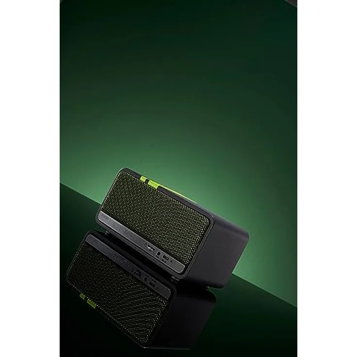 Edifier MP230 - Tragbarer Bluetooth-Lautsprecher im Retro-Design, kabellos. Wiedergabe über Bluetooth, AUX und Micro SD Karte | schwarz – Bild 5