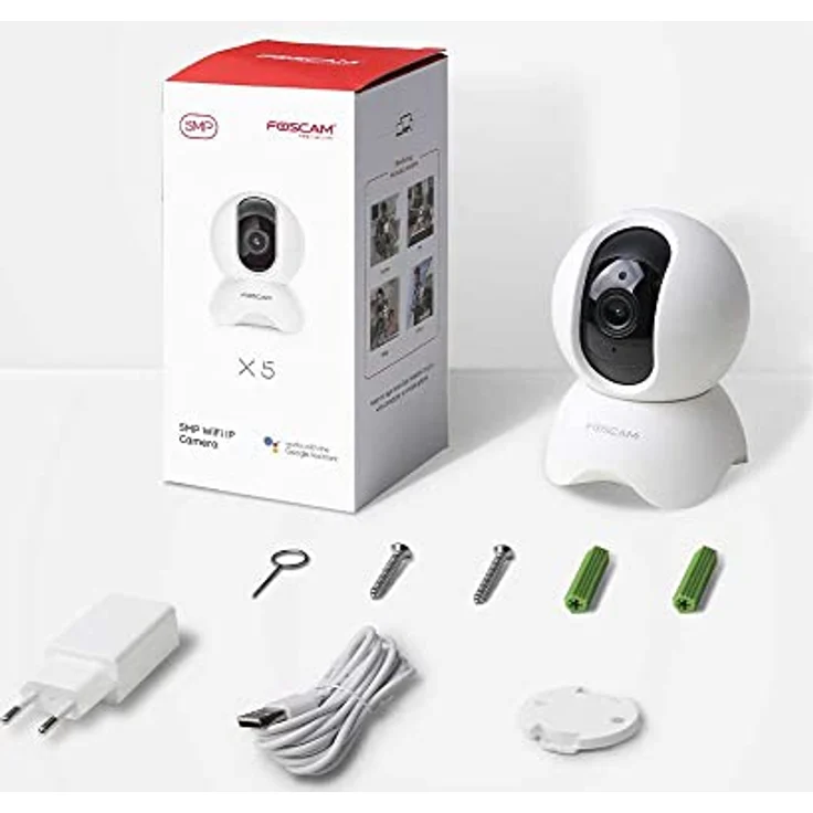 Foscam X5 fscx5w WLAN IP Überwachungskamera 2592 x 1944 Pixel – Bild 5