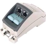 Siemens Ind. Ethernet FASTCONNECT RJ45 modular outlet Base Modul 2FE WECHSELEINSETZ, Netzwerk Switch