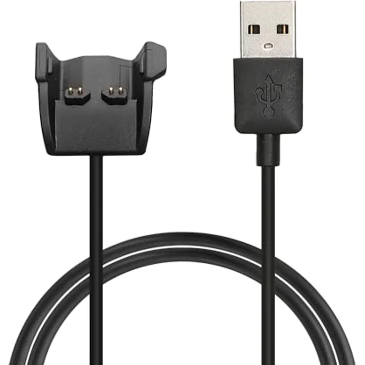 kwmobile USB-Ladekabel für Garmin Vivosmart HR / Approach X40 Schwarz – Bild 9