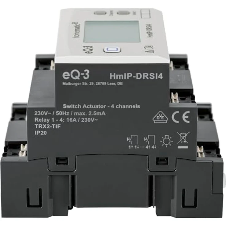 Homematic IP Schaltaktor für Hutschienenmontage – 4-fach (HmIP-DRSI4) – Bild 6