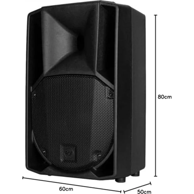 RCF ART 710-A MK5, Aktiver PA Lautsprecher mit 1400 Watt Leistung, 10 Zoll Tieftöner, Schwarz – Bild 5