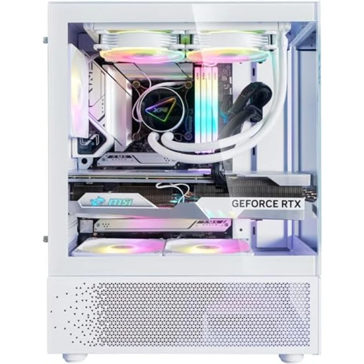 Adata Invader X Mini (mATX, ATX, Mini-ITX), PC Gehäuse, Weiss – Bild 8