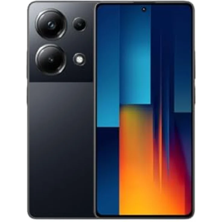 Xiaomi Poco M6 Pro (256 GB, Schwarz, 6.67", Hybrid Dual SIM, 64 Mpx, 4G), Smartphone mit Flagship Flow AMOLED-Display und 120Hz Bildwiederholrate – Bild 3