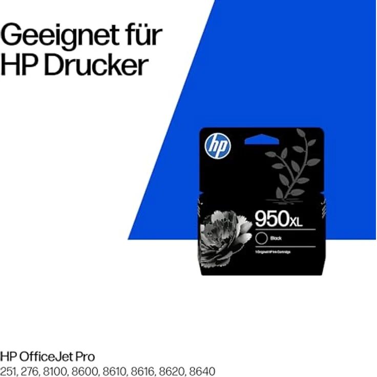 HP 950XL (CN045AE), originale schwarz Druckerpatrone mit bis zu 2.300 Seiten Druckleistung – Bild 4