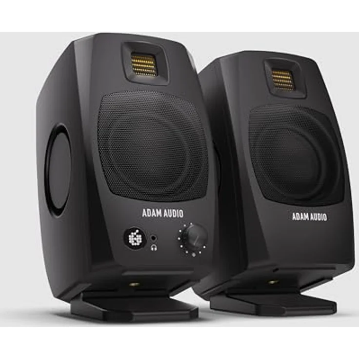ADAM Audio D3V Aktives Desktop-Monitorsystem mit USB-C-Anschluss (Paar, schwarz) – Bild 2