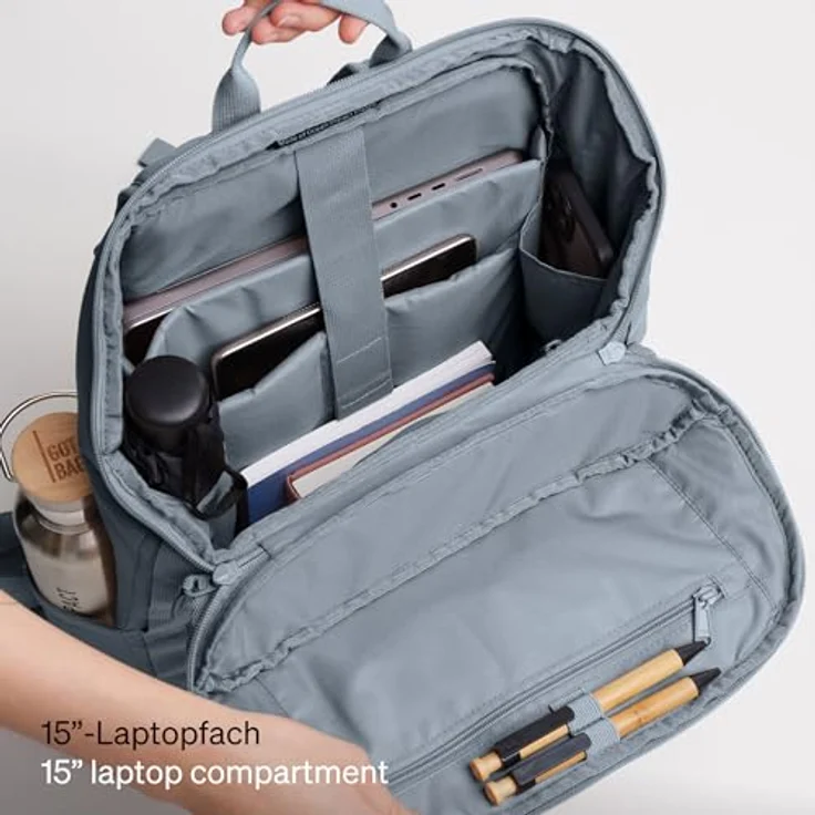 GOT BAG PRO PACK, Business Rucksack mit 16" Laptopfach, wasserabweisend, 25 L Stauraum, viele Fächer, marlin – Bild 4