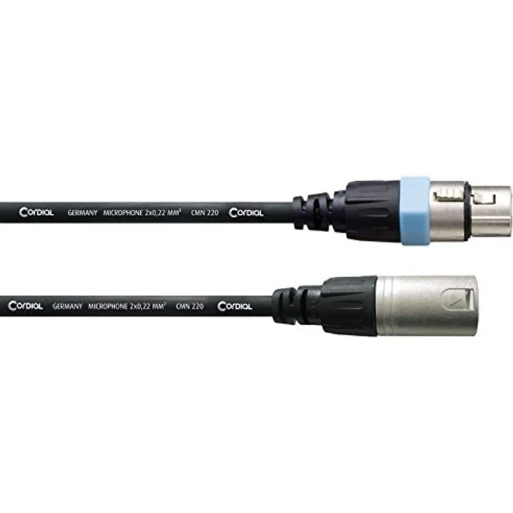 CORDIAL CABLES XLR-Mikrofonkabel 1,5 m MIKROPHONE-KABEL Essentials Symmetrisch Rean – Bild 2