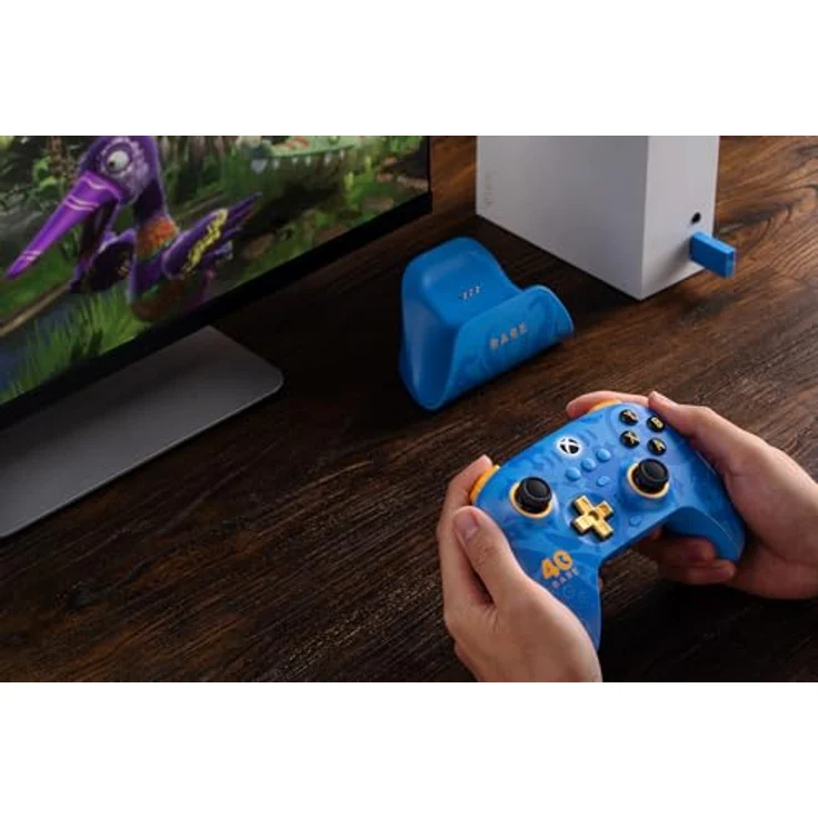 8bitdo Ultimate 3-Mode Xbox Controller RARE Edition, kabelloser Gaming Controller mit 2,4 GHz, Bluetooth, USB-Anschluss, Hall-Effekt-Trigger und 3,5-mm-Audioanschluss – Bild 8