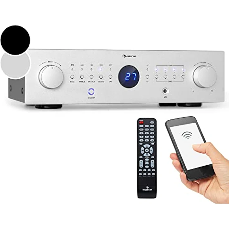 AMP-CD950 DG Digital-Multikanal-Verstärker 8x100W RMS BT Opt.-In Fernbedienung – Bild 2